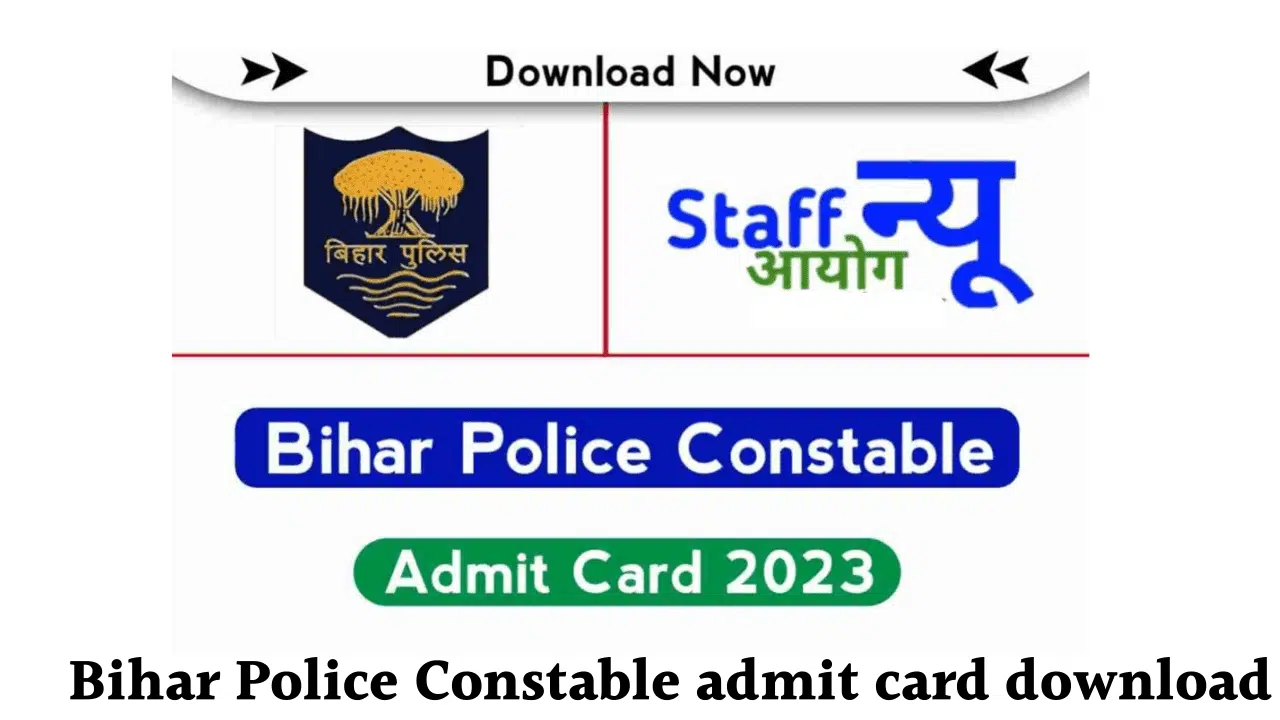 Bihar Police Constable admit card download